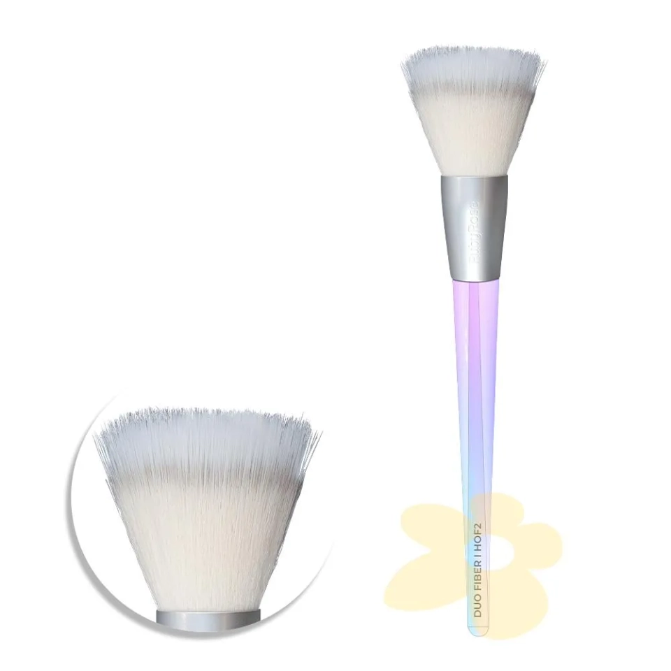 Pincel Duo Fiber HOF2 Linha Holographic -Ruby Rose - 1