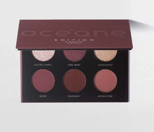 Paleta de Sombras Nude - 6 Eyeshadow Palette Glorious Oceane Edition - 1