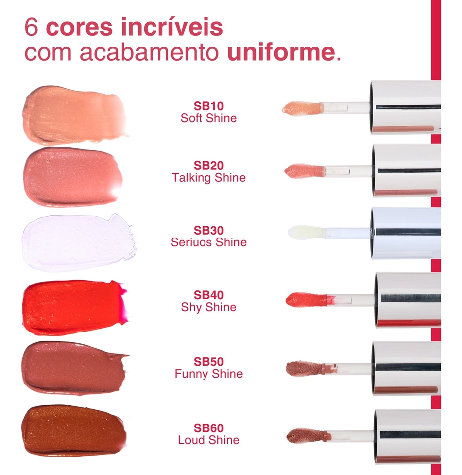 Gloss Labial Shine Like Gloss blow - Ruby rose  - 2
