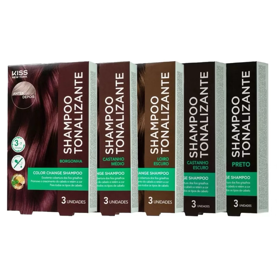 Shampoo Tonalizante Color Change - Kiss New York - 1