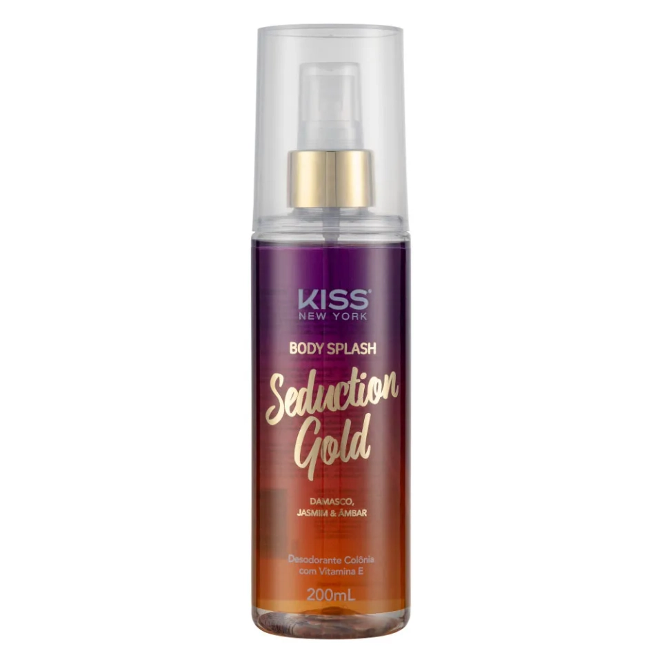 Body Splash Seduction Gold - Kiss New York - 1
