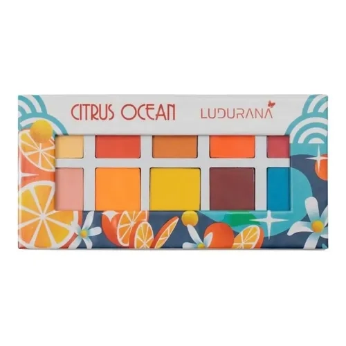 Paleta de sombras citrus ocean - Ludurana  - 1