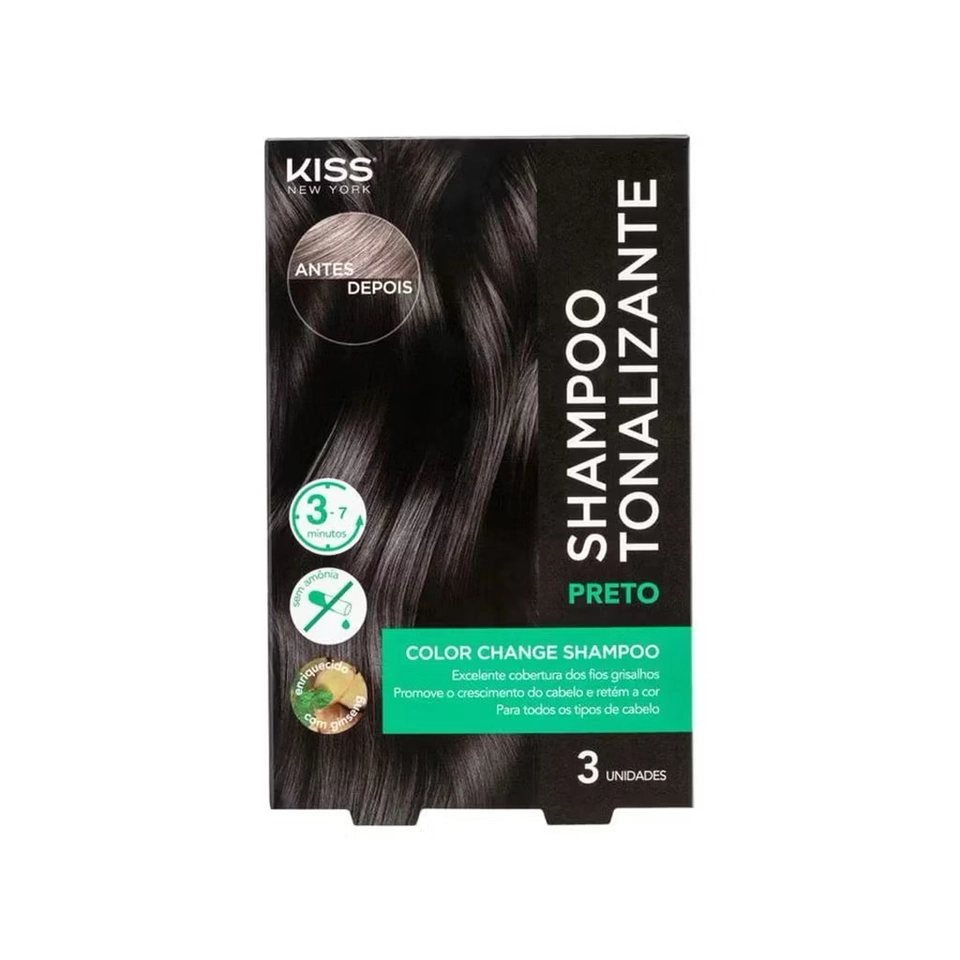 Shampoo Tonalizante Color Change - Kiss New York - 4