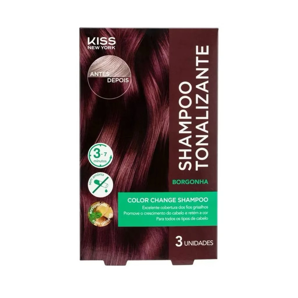 Shampoo Tonalizante Color Change - Kiss New York - 2