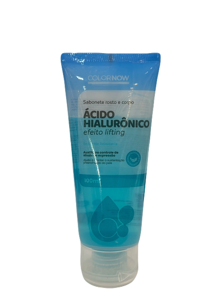 Sabonete facial ácido hialurônico - Colornow