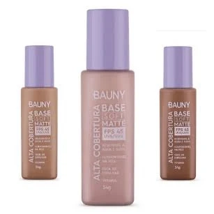  Base Soft Matte Alta cobertura - Bauny 