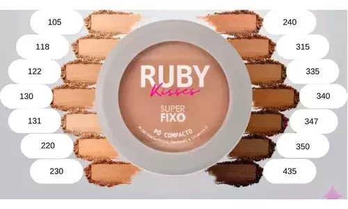 PO COMPACTO SUPER FIXO - RK BY KISS  - 1