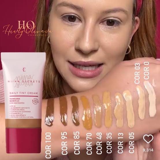 Base daily tint cream - Niina Secrets  - 2