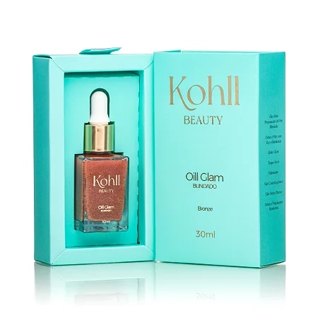 OILL GLAM BLINDADO BRONZE - KOHLL BEAUTY - imagem 2