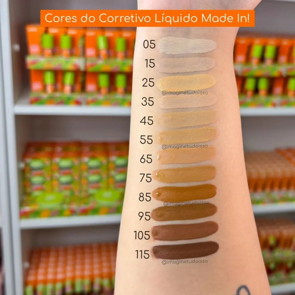 Corretivo Líquido Coisa Mais Linda Made In! - Melu by Ruby Rose - imagem 2