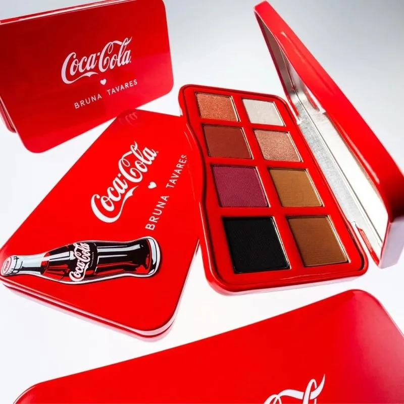 Paleta de sombras Refresh Yourself coca cola - Bruna Tavares - 2