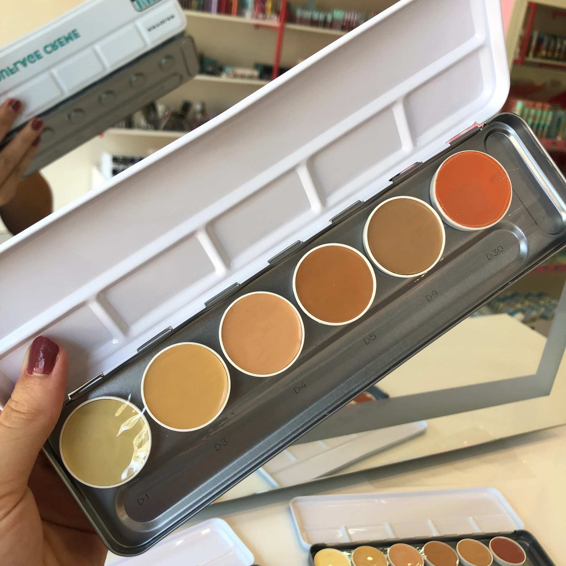 DERMACOLOR CAMOUFLAGE CREME PALETTE  BP 4 - Kryolan - imagem 2
