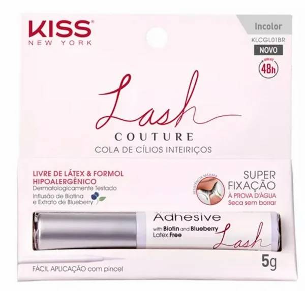 Cola para cílios Lash Couture Branca - RK Ruby Kiss