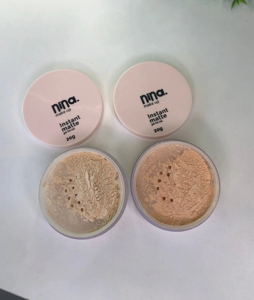 Pó Facial Instant Matte - Nina Makeup - 2