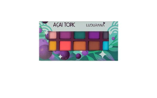 Paleta de sombras açai topic - Ludurana  - 1