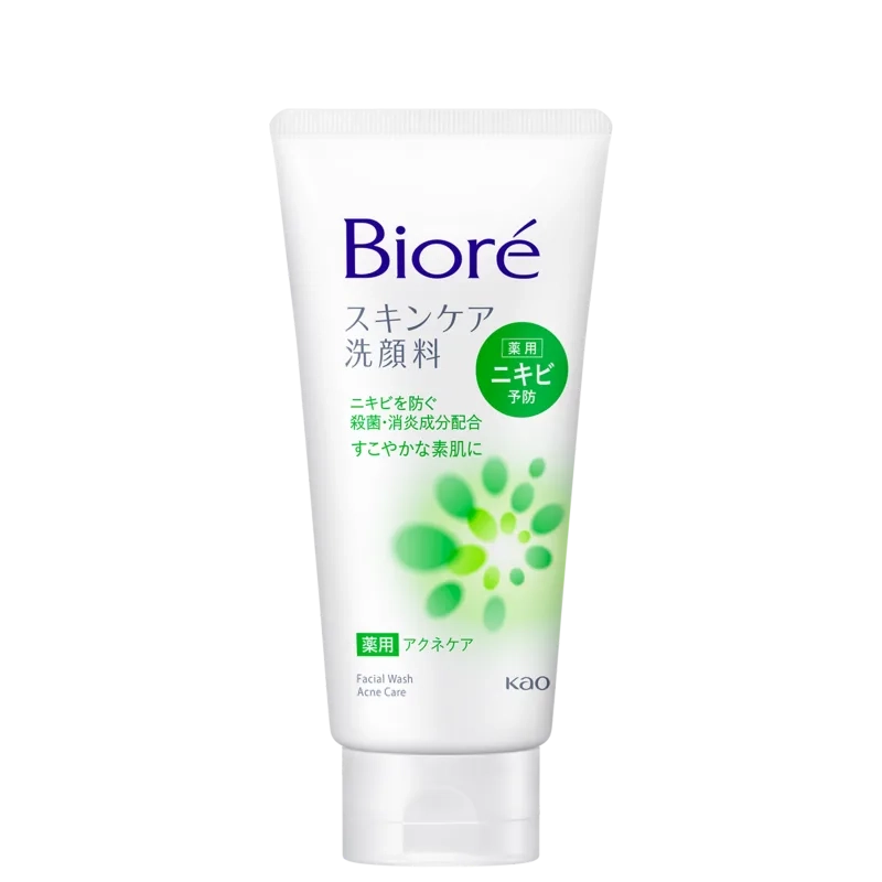 Sabonete de Limpeza Facial Biore Skincare Facial Wash Acne Care - 1
