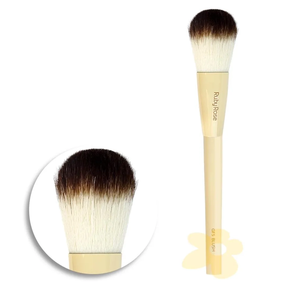 Pincel para Blush GF5 linha Glass - Ruby Rose - 1