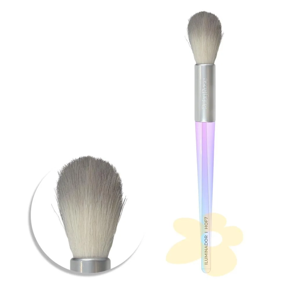 Pincel de iluminador HOF7 linha  Holographic  - Ruby Rose - 1