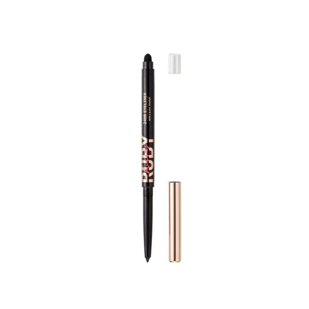 Lápis Retrátil em gel a prova d’água Blackest Black - Ruby Kisses  - 1