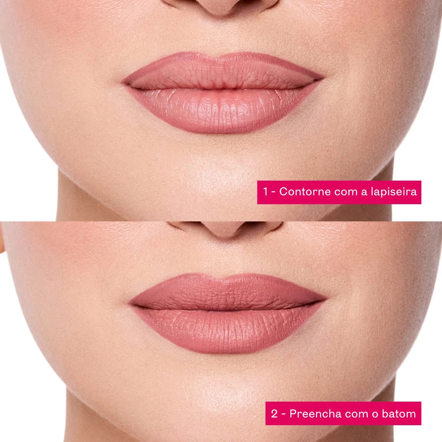 Lapiseira labial Soft Petals Rosé Pétala - Niina Secrets  - 2