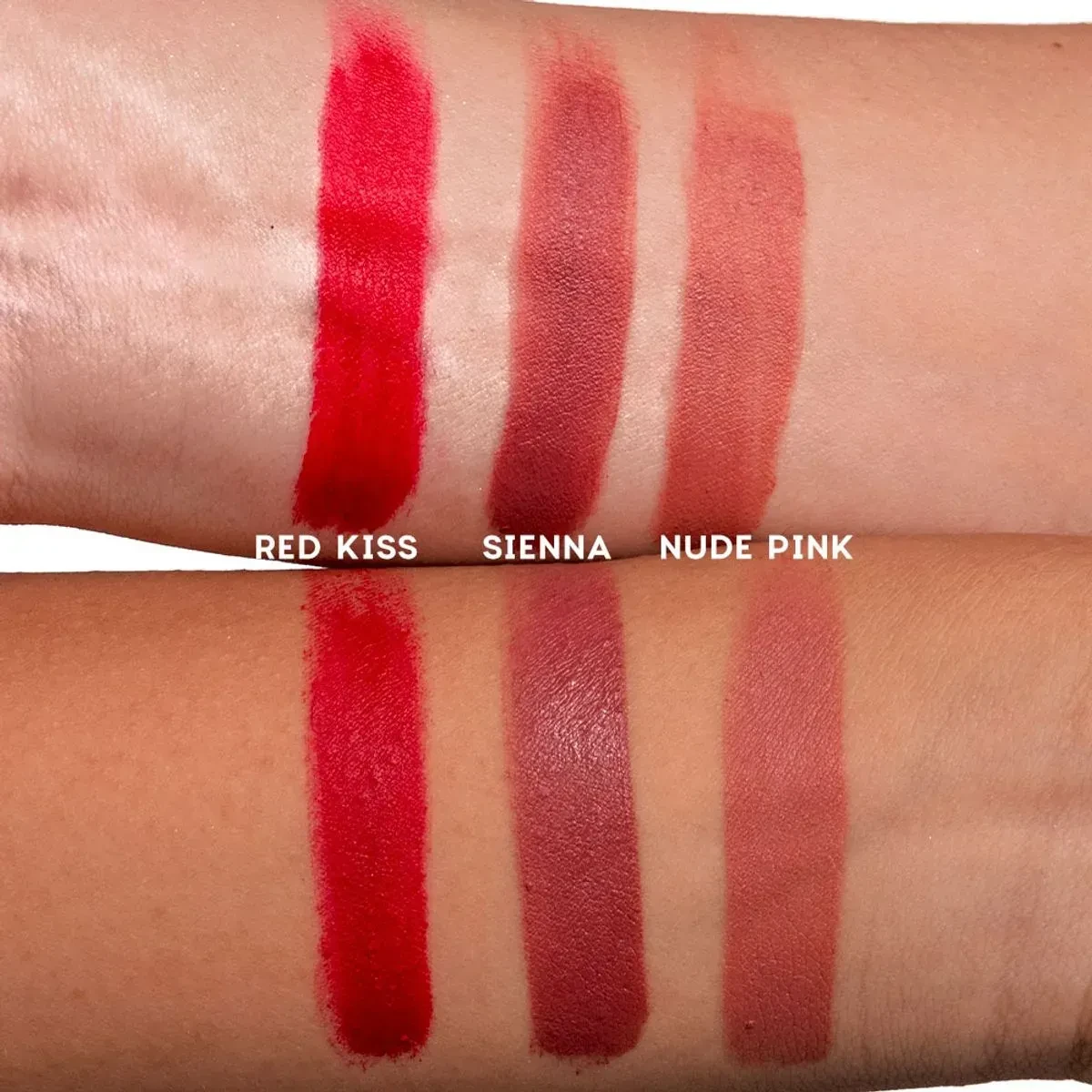 Batom Mini Red kiss vermelho - Oceane Edition - 3
