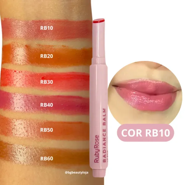Gloss Balm Labial 10– Ruby Rose