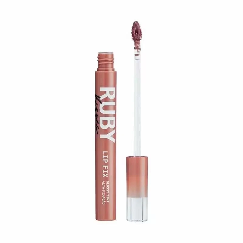 Lip Fix Glossy Tint Rosy Brown - Ruby Kisses - 1