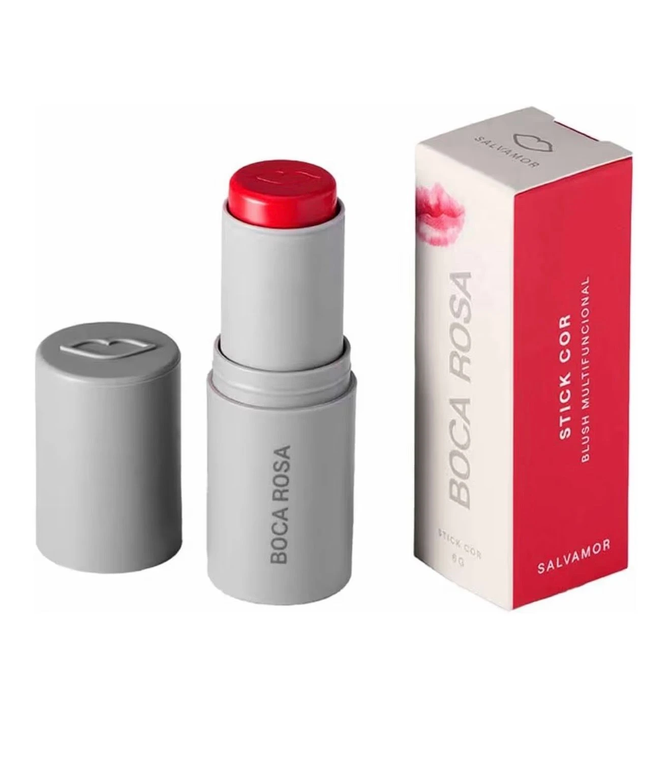Blush Stick Cor Salvamor -  boca rosa beauty - 2