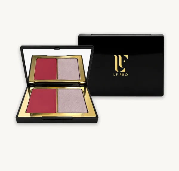 Cream Color Rose Blush E Iluminador - LF PRO