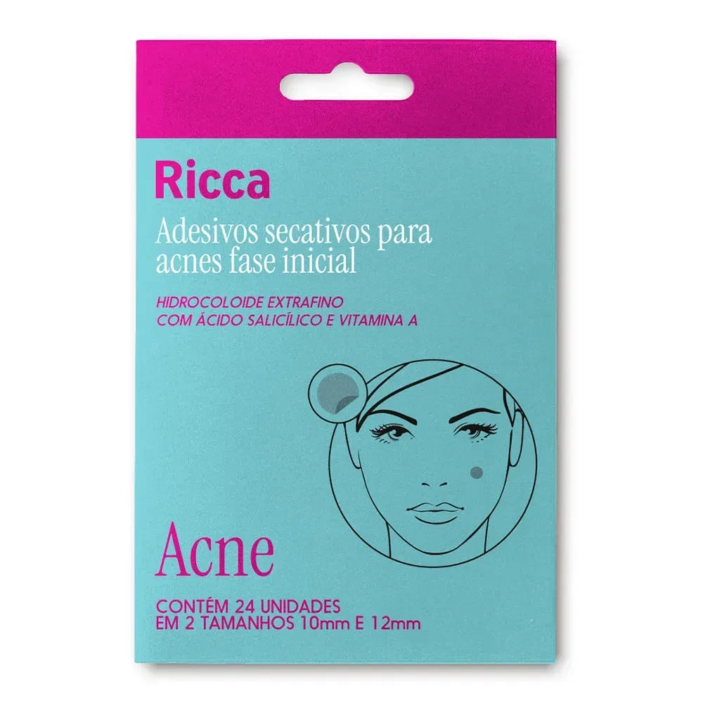 Adesivos secativos para acnes incolor 20UN - 1