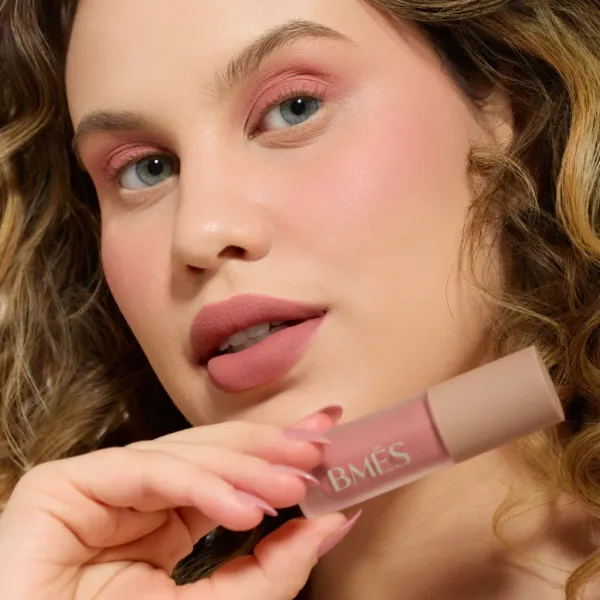 Be Peach Blush, Batom e Sombra cor Figo - BMÉS - imagem 2