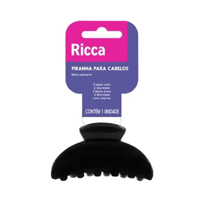 Piranha para cabelos - Ricca  - 1
