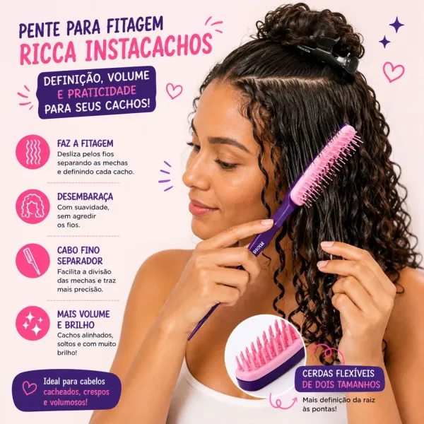 Pente fitagem - Ricca  - imagem 2