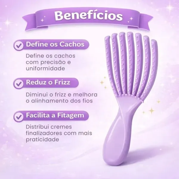 Escova cachos express - Ricca  - imagem 2