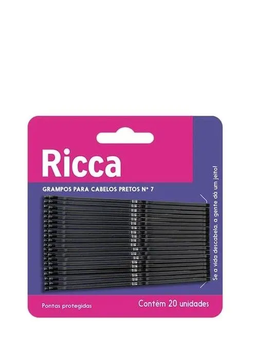Grampos de cabelo N7 - Ricca 