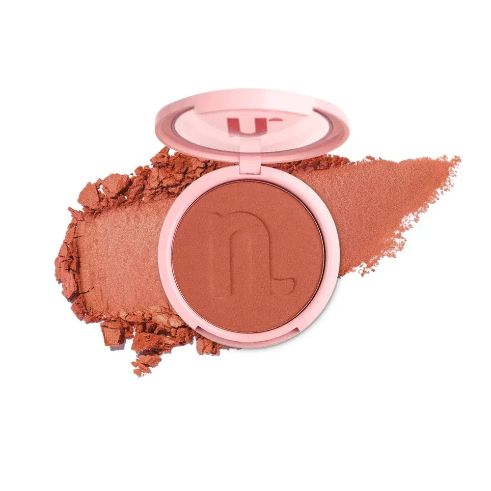 Blush instant matte cor terracota- Nina makeup  - 1