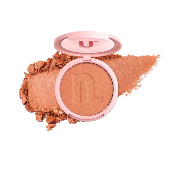 Blush instant matte cor coral - Nina makeup 