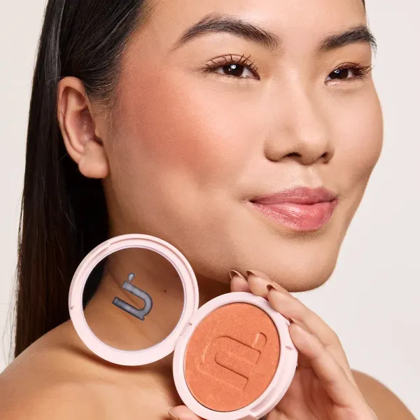 Blush instant matte cor coral - Nina makeup  - imagem 2