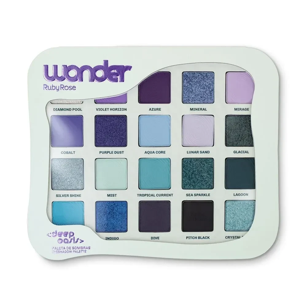 Paleta de sombras Deep Oasis linha Wonder - Ruby Rose  - 1