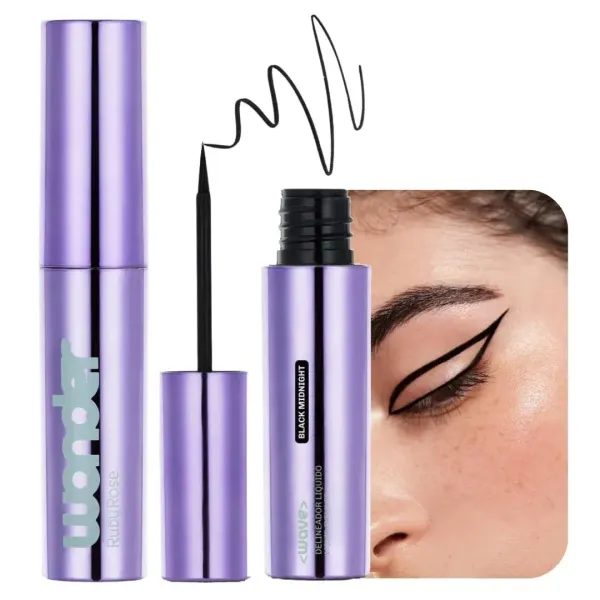 Delineador líquido preto linha Wonder - Ruby Rose  - imagem 2