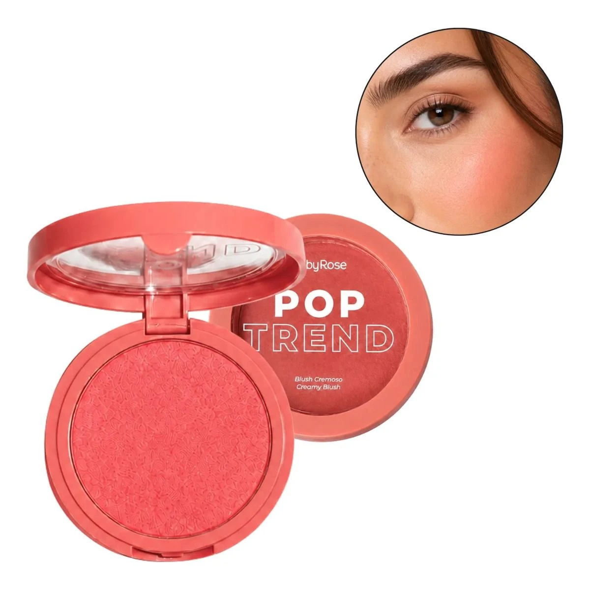Blush cremoso pop trend PT40 - Ruby Rose  - 1