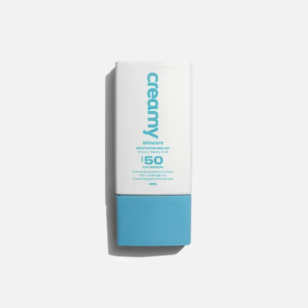 Protetor Solar Watery Fluid FPS 50 - Creamy