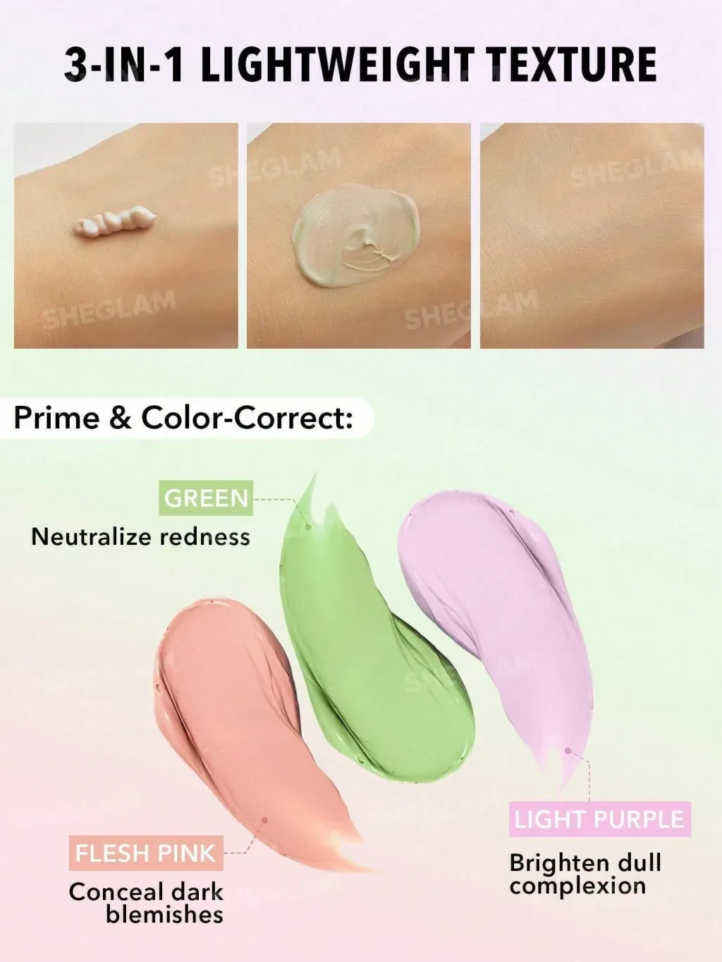 Triple Threat Correction Primer - SHEGLAM - 2