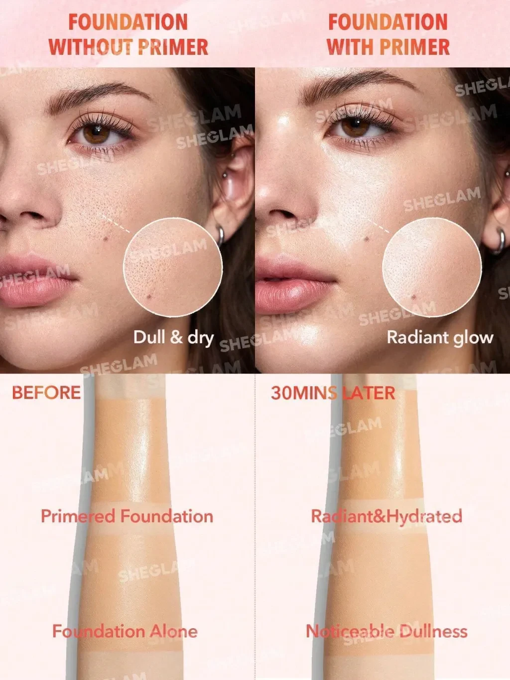 Melon Melt Niacinamida Serum Primer - SHEGLAM - 2