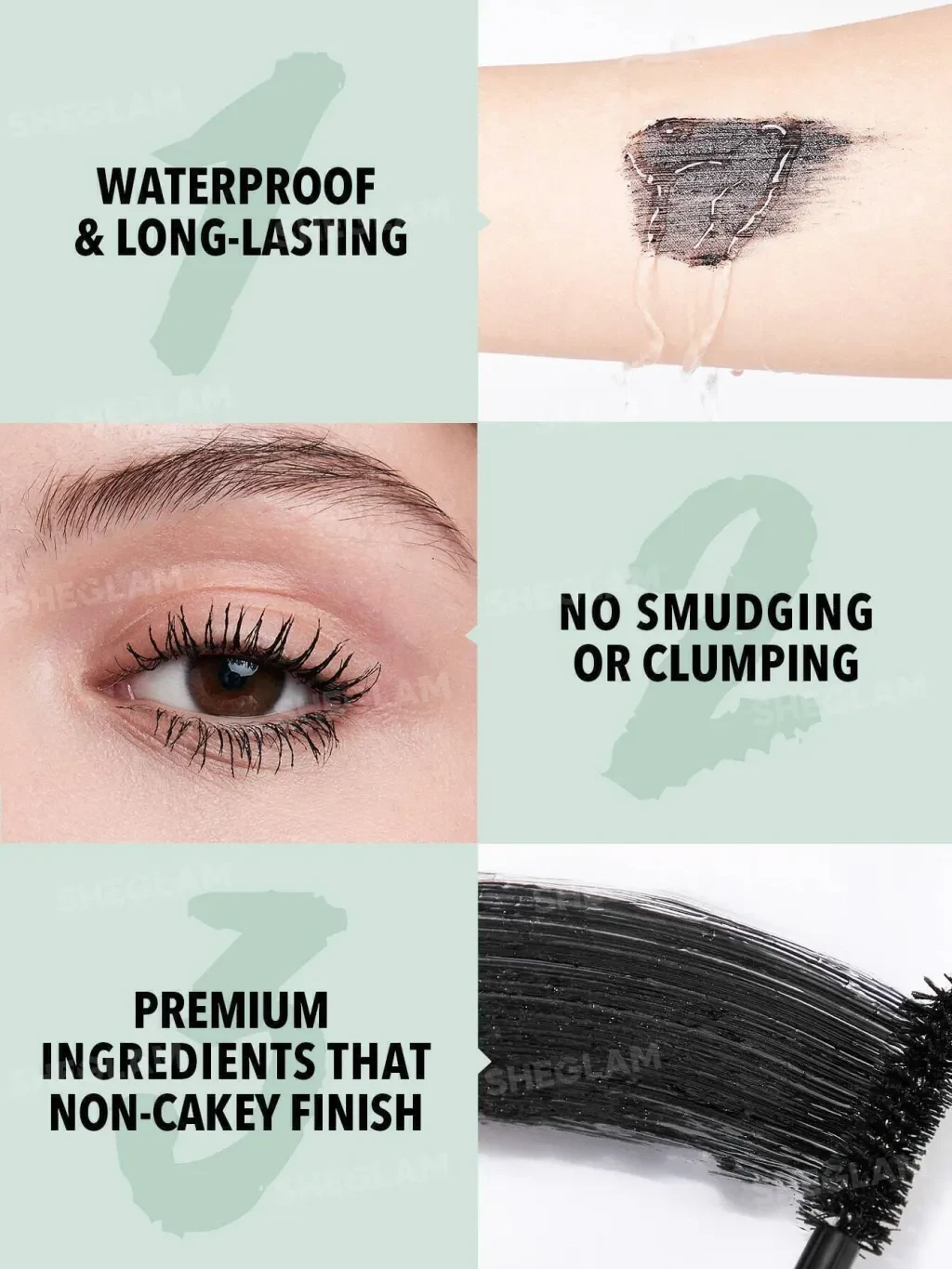 Rímel All-In-One Volume & Length - SHEGLAM - 3