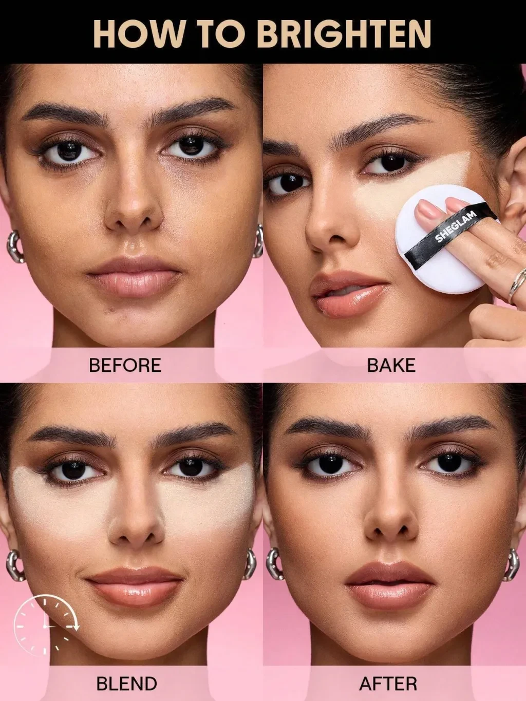 Baked Glow-Banana Fixing Powder - SHEGLAM - 2