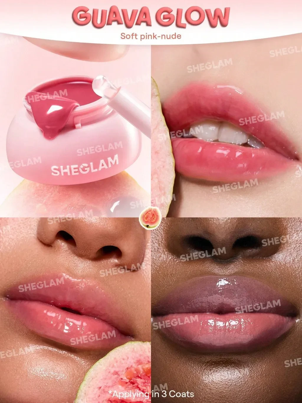 Hydra Jelly Pocket Lip Jam guava glow - SHEGLAM - 2