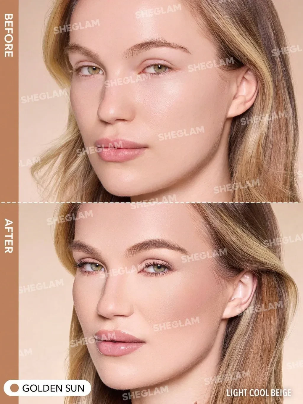 Sun Beam Matte Liquid Bronzer Golden Sun - SHEGLAM - 2