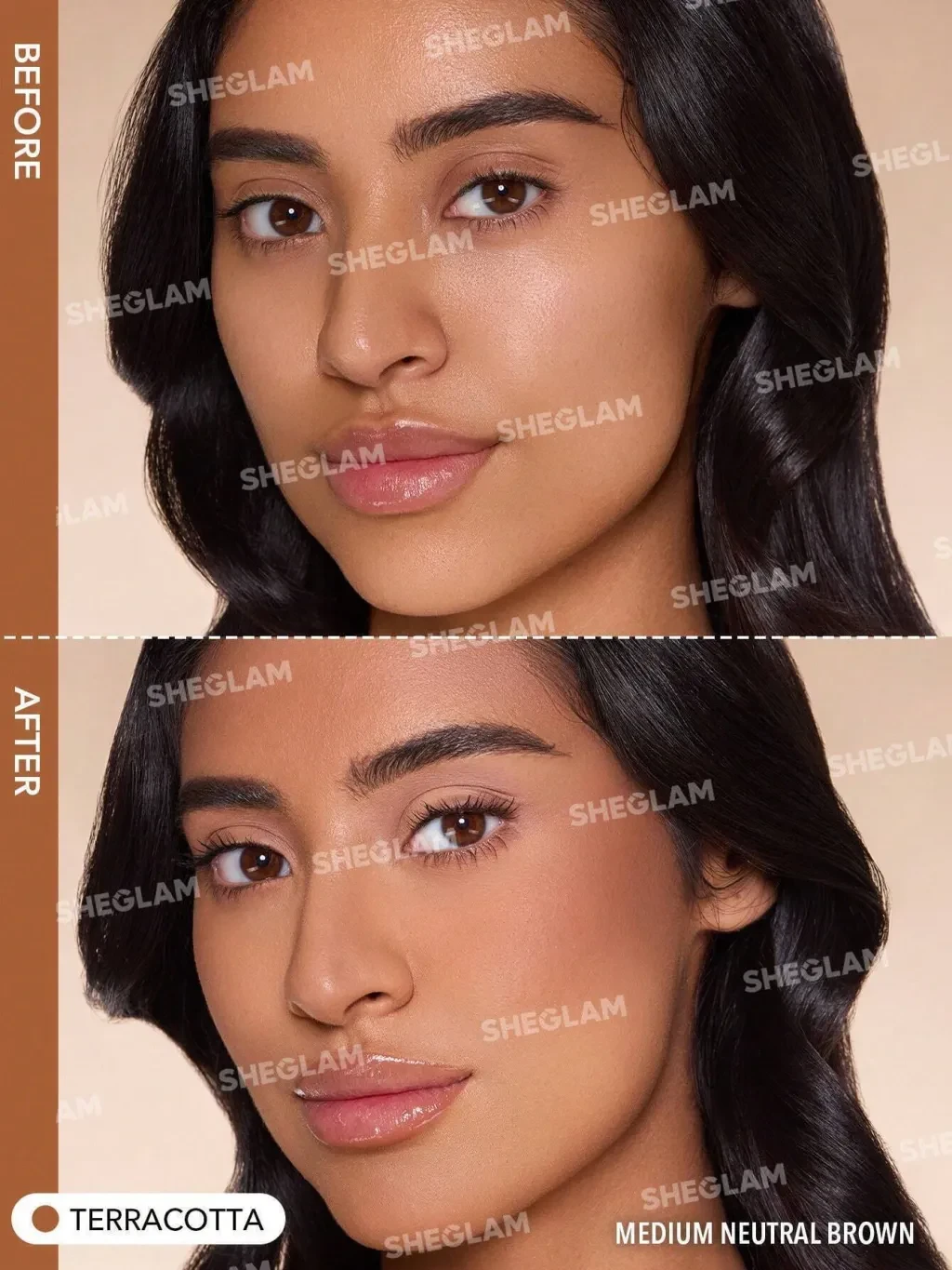 Sun Beam Matte Liquid Bronzer terracotta - SHEGLAM - 2