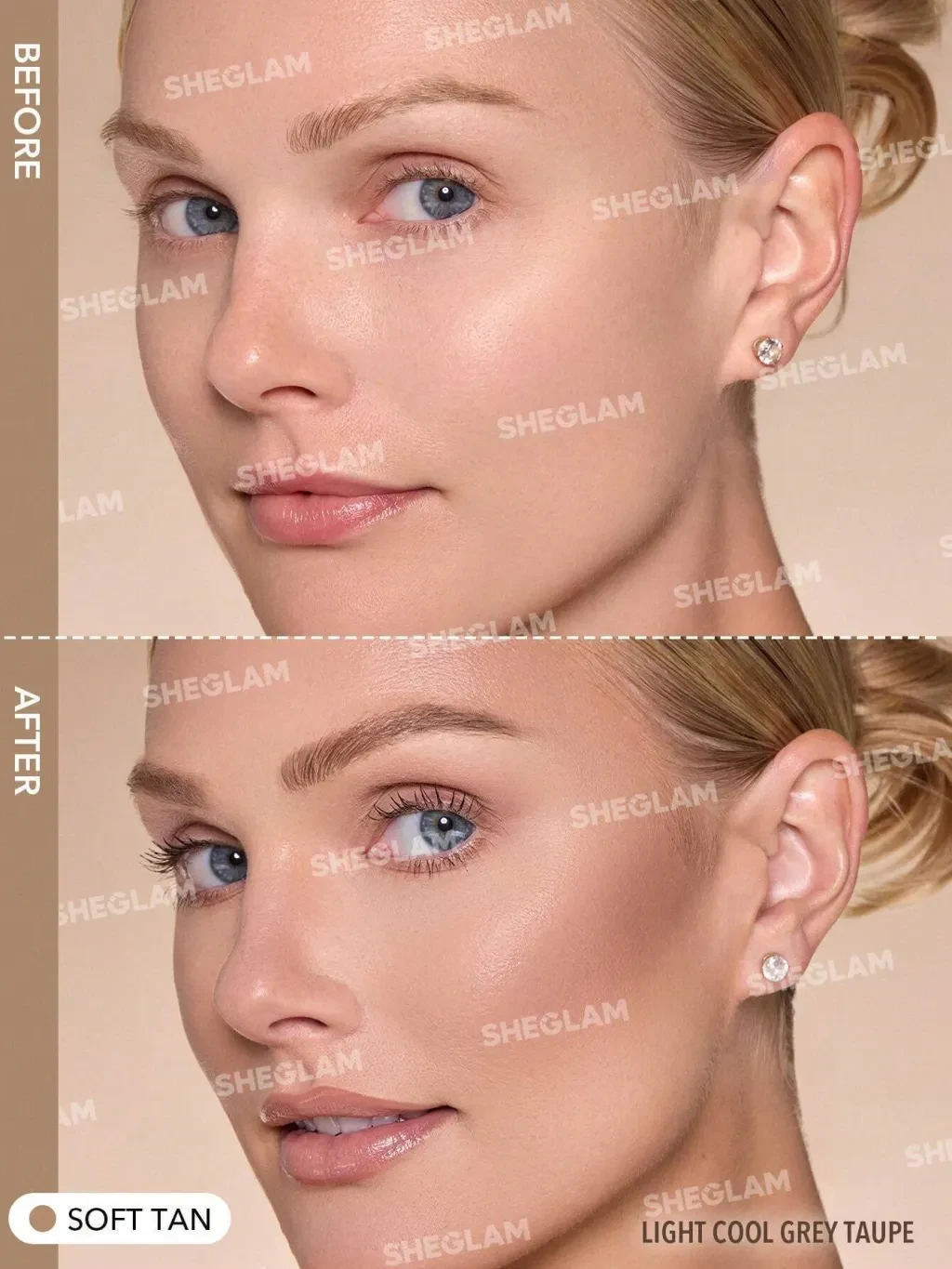 Sun Sculpt Liquid Contour soft tan- SHEGLAM - 2